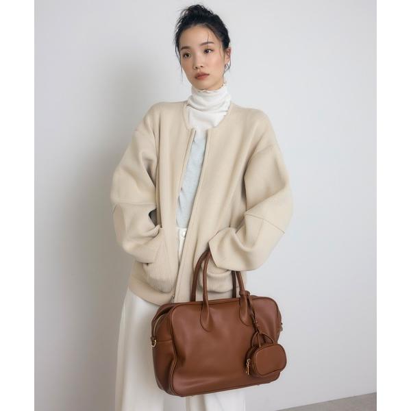 ブルゾン アウター ランタンスリーブブルゾン レディース