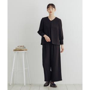 Neina セットアップ 「喪服・礼服」「Neina」洗える防しわタック