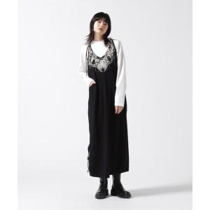 LOKITHO（ロキト） ワンピース 「LOKITHO/(ロキト)」コード刺繍Vネック