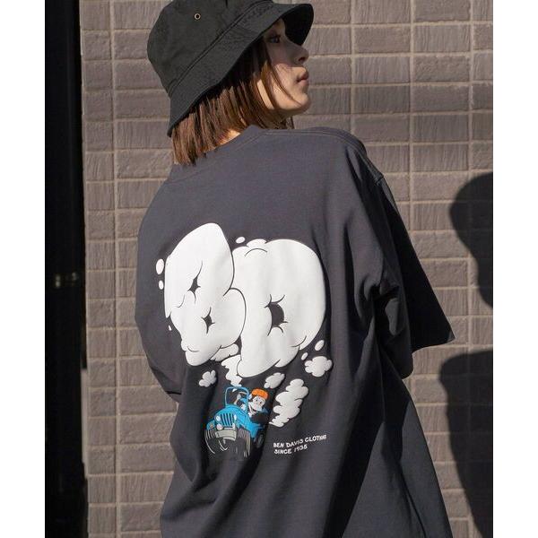 tシャツ 「BEN DAVIS(ベンデイビス)」SMOKING 4WD TEE / バックプリント ...