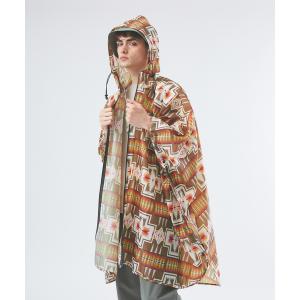 ポンチョ メンズ PENDLETON  / ペンドルトン　RAIN PROOF PONCHO レインポンチョ｜zozo