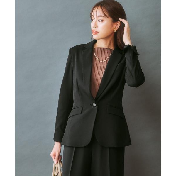 スーツ 「セットアップ対応・洗える」テーラードジャケット（上下別売・360°ストレッチシリーズ） レ...