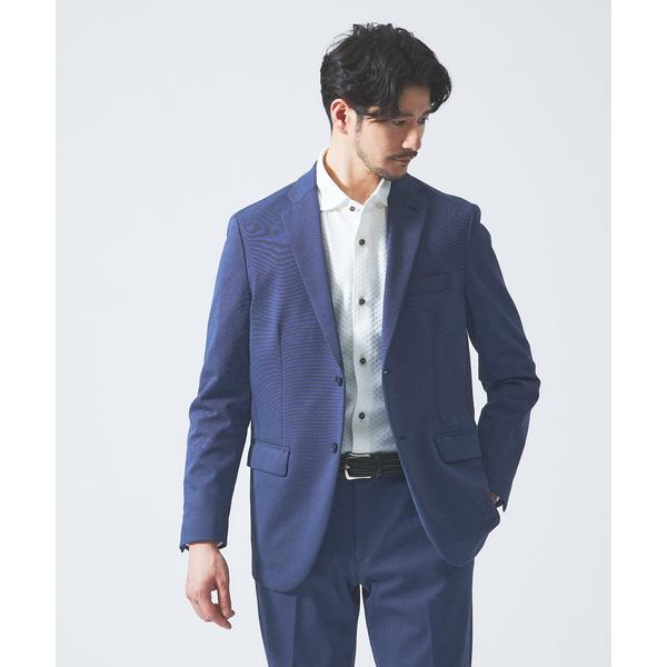 ジャケット テーラードジャケット 「セットアップ対応」2WAY ポンチ シャンブレー ジャケット メ...