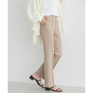 パンツ 美・美・美　ポンチフレアパンツ レディース