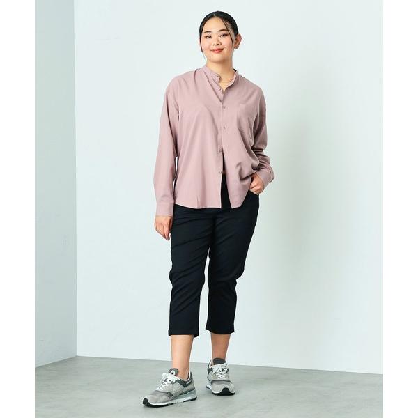ジーンズ デニム デニムパンツ 「大きいサイズ」C17 クロップドテーパードデニムパンツ「プラスサイ...