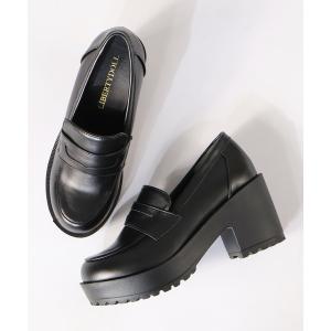 MOUSSY（マウジー） LOAFER HEEL シューズ BLK : ブランド公式