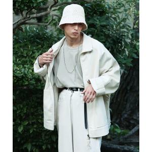 ブルゾン アウター オーバーサイズ バックデザイン ラグランスリーブ ブルゾン メンズ レディース