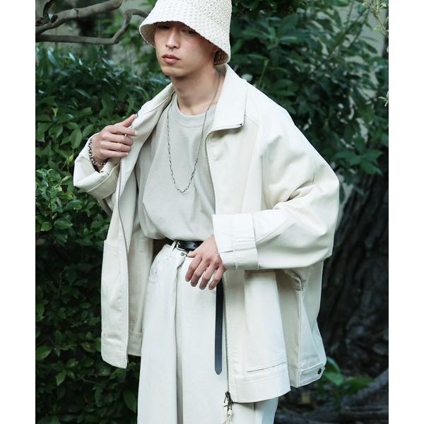 ブルゾン アウター オーバーサイズ バックデザイン ラグランスリーブ ブルゾン メンズ レディース