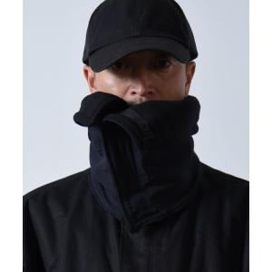 メンズ ネックウォーマー 「BLACK by BELLWOODMADE」FLEECE TECH Fire proof NECK WARMER / 難燃｜zozo