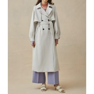 トレンチコート コート 「岐阜県産」オーバーサイズトレンチコート レディース