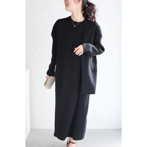 ワンピース 届いたその日から即戦力に　着回し2点セット ワンピース/ 羽織り 「set」