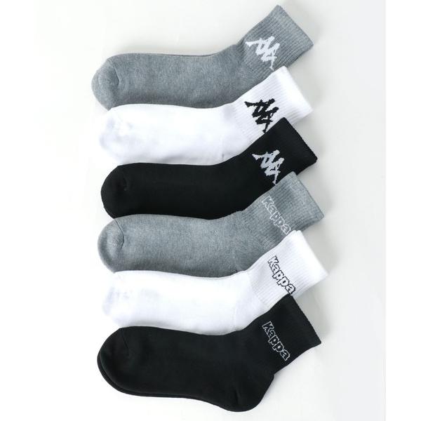 靴下 Kappa/カッパ 別注 6足セット アソートソックス 靴下 6P SET SOCKS （25...