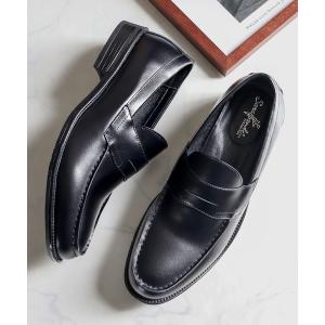 ローファー 本革 軽量 クッションインソールローファー メンズ