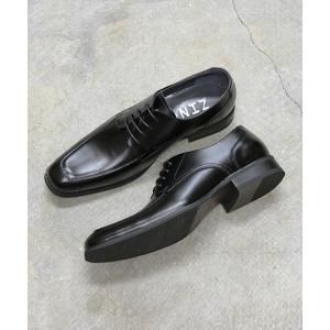 ビジネスシューズ 本革ビジネスシューズ プレーントゥ ストレートチップ Uモカ メンズ