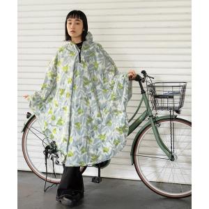 レインコート カッパ チャリーポンポン レディース