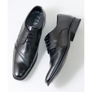 ビジネスシューズ 本革ビジネスシューズ ストレートチップ 斜めチップ Uモカ メンズ