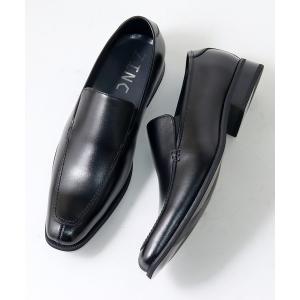 スリッポン 本革ビジネスシューズ ヴァンプスリッポン ダブルモンクストラップ メンズ