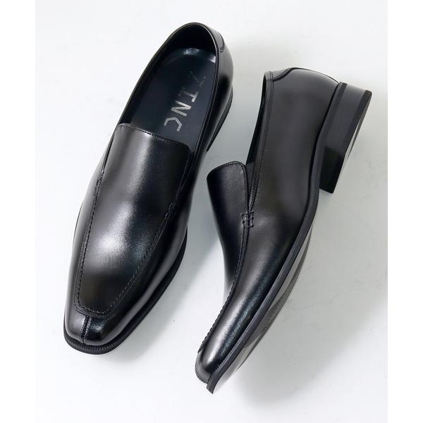 スリッポン 本革ビジネスシューズ ヴァンプスリッポン ダブルモンクストラップ メンズ