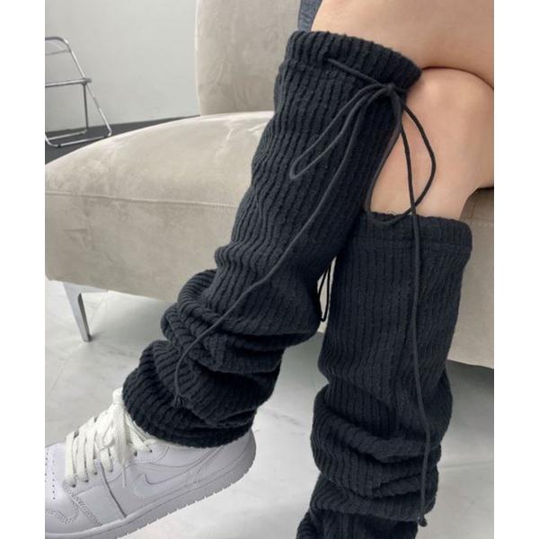 レッグウォーマー ストリングレッグウォーマー レディース