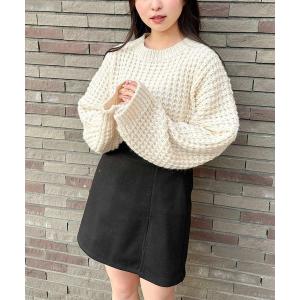 ニット ローゲージビッグニット レディース
