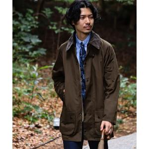 ジャケット ブルゾン Barbour × BEAMS F / 別注 BEAUFORT ピーチドコットン