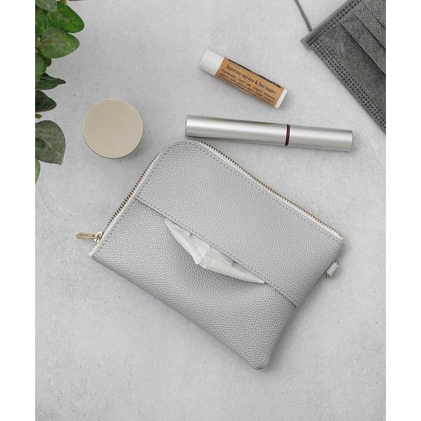 ポーチ Grains de sable サーブル ティッシュポーチ スクエア レディース メンズ