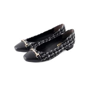 パンプス coca / ビット飾り付きツイードパンプス