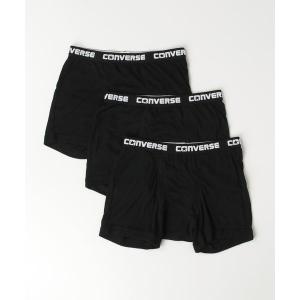 メンズ ボクサーパンツ CONVERSE/コンバース ボクサーパンツ 3枚セット 大きいサイズ（3L，4L，5L，6L)｜zozo