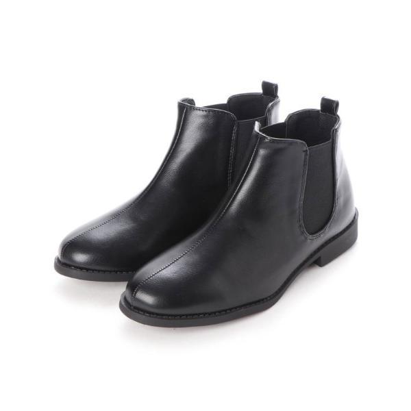 ブーツ 美シルエットショートブーツ レディース