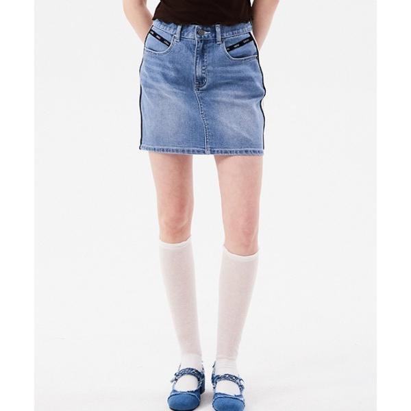 デニムスカート KIRSH CHERRY SIDE POINT DENIM SKIRT/キルシーチェ...