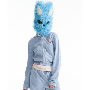 パーカー KIRSH CHERRY CROP TERRY HOOD ZIP UP/キルシーチェリークロップテリーフードジップアップ レディース