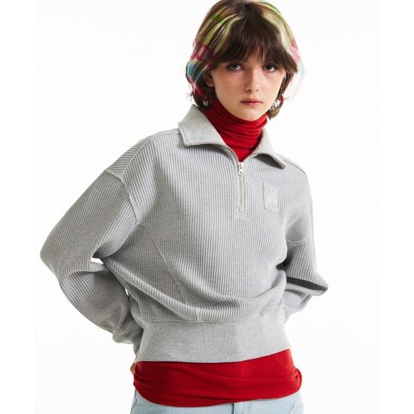 トレーナー スウェット KIRSH CHERRY HIGH NECK HALF ZIP UP/キルシ...