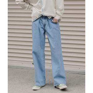 パンツ デニム ジーンズ Levi's/リーバイス Pleated Baggy Jeans