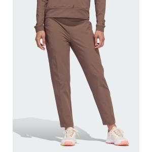 パンツ レディース サイドポケット プルオンアンクルストレッチパンツ「adidas