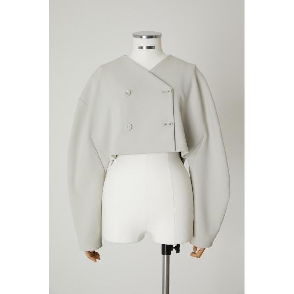 ジャケット ノーカラージャケット 入学式 入園式 卒業式 Round silhouette JK レ...