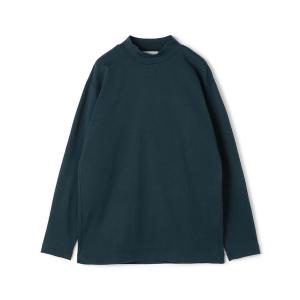 tシャツ Tシャツ メンズ スビンコットンスムース　ロングスリーブモックネック