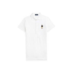 ラルフローレン ポロシャツ ポロ Polo ベア スリム フィット ストレッチ ポロ シャツ レディース