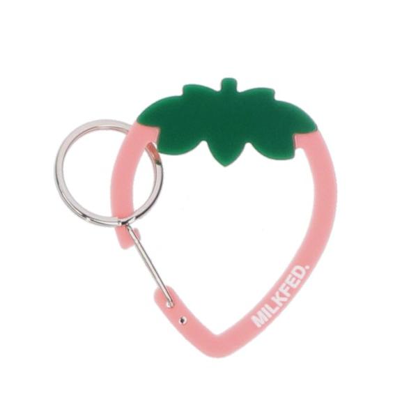 キーホルダー レディース STRAWBERRY CARABINER