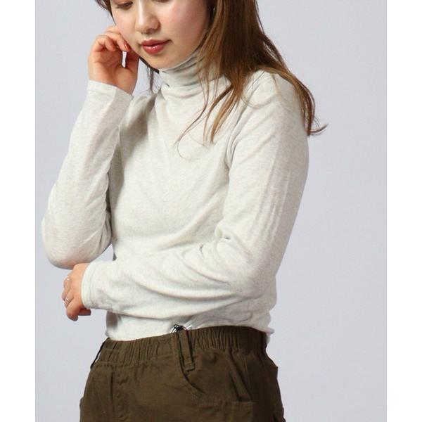 tシャツ PAGE ONE UVボトルネック長袖Tシャツ レディース