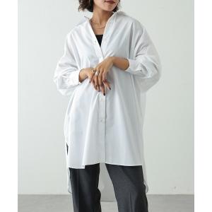 シャツ ブラウス ブロードビッグシャツ