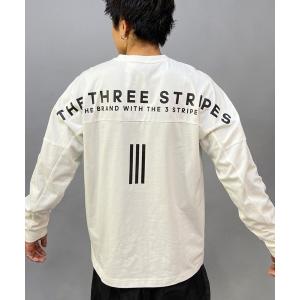tシャツ Tシャツ adidas/アディダス THREE STRIPES オーバーサイズ