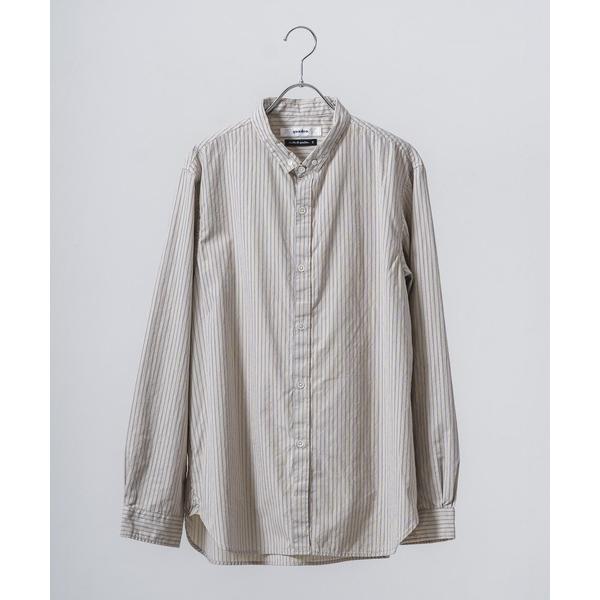 シャツ 80/2ブロードストライプB.Dシャツ メンズ