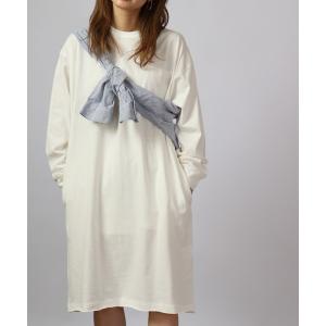 ワンピース SPIRITOSO USAコットン ロンTワンピース