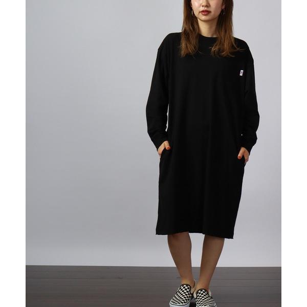 ワンピース SPIRITOSO USAコットン ロンTワンピース