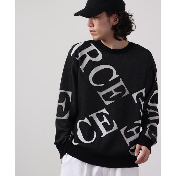 セーター ニット Jacquard crew-neck knit sweater / ジャガード ク...