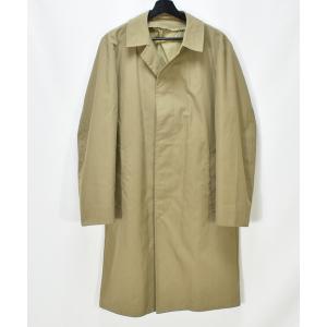 The Scotch House ステンカラーコート ベージュ チェック柄　綿 THE SCOTCH HOUSE ザ・スコッチハウス ステンカラーコート 長袖