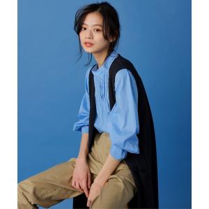 組曲（KUMIKYOKU） ブラウス シャツ コンフォータブルドレープ 襟付き
