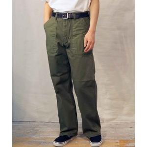 ワイドパンツ カーゴパンツ 「FAF/フェイクアズフラワーズ」Military