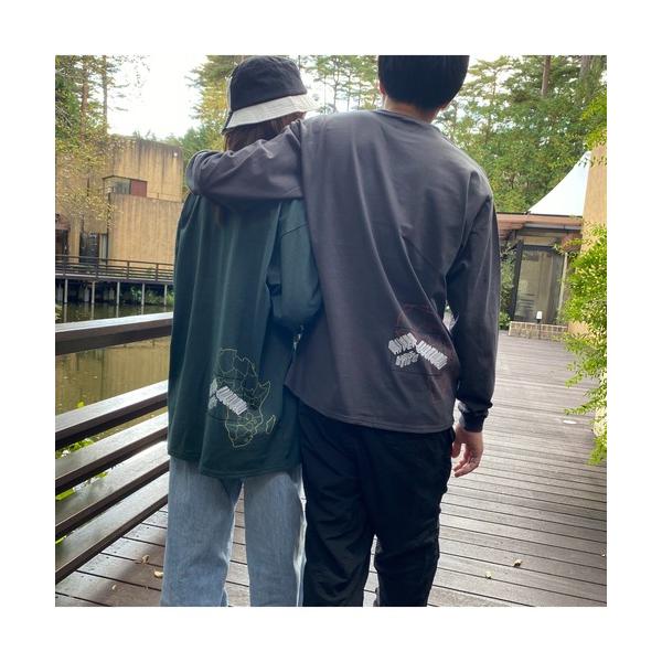 tシャツ RIVER SIDE CULTURE/100%コットン　RSCナイル川シンプルロゴ　ロンT...