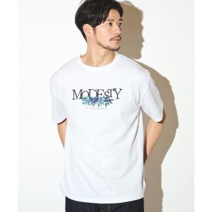メンズ tシャツ Tシャツ リサイクルポリエステル刺繍プリントTシャツ｜ZOZOTOWN Yahoo!店